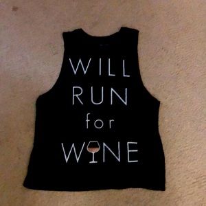 Will Run For Wine Tank